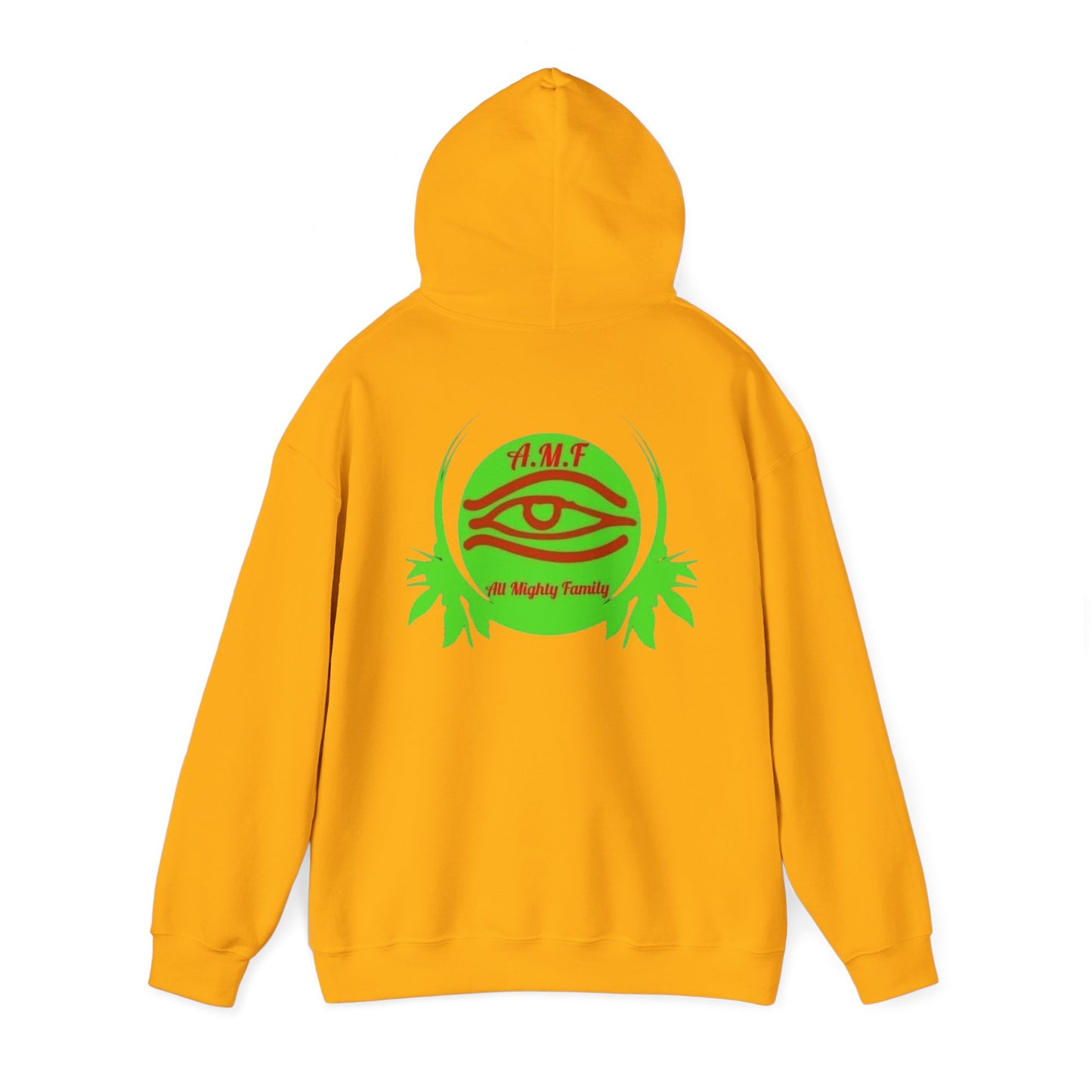 Unisex Heavy Blend™ AMF Hooded Sweatshirt - A.M.F. Design for Family Bonding