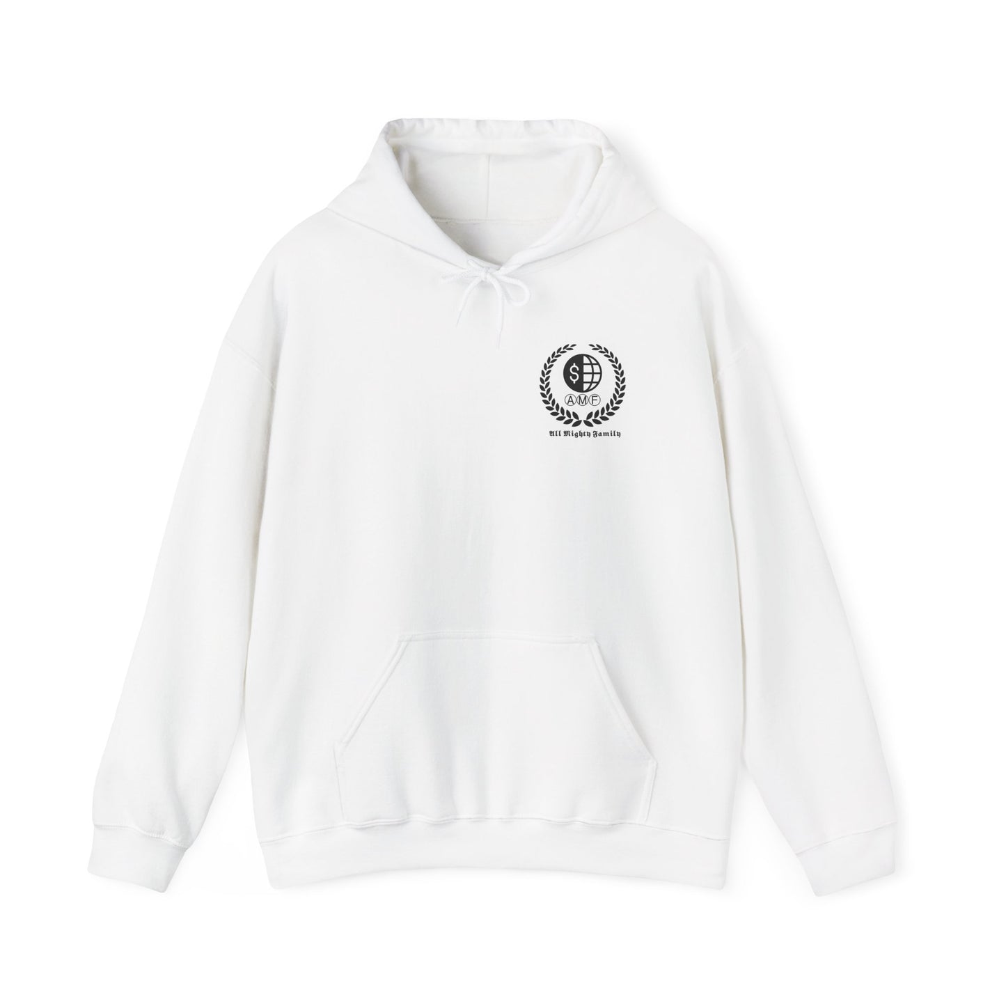 Unisex Heavy Blend™ AMF Hooded Sweatshirt - A.M.F. Design for Family Bonding