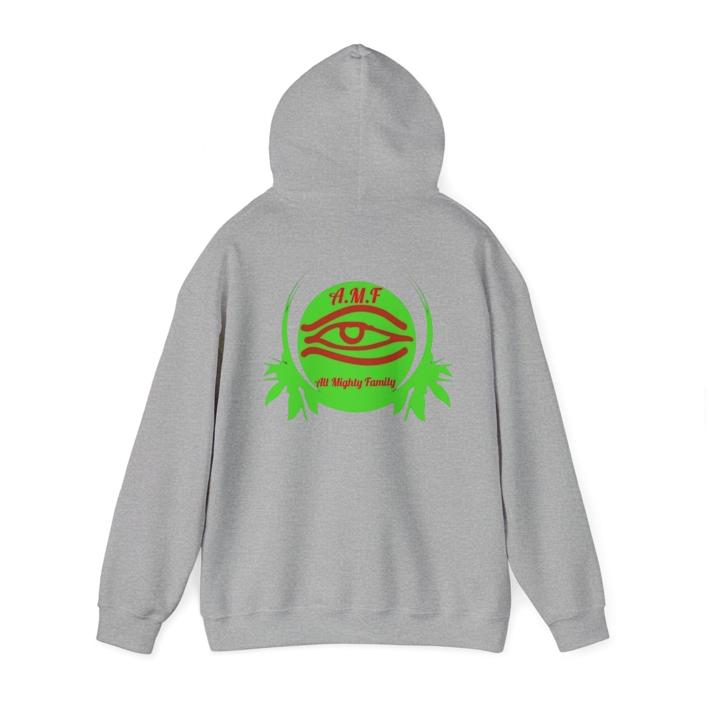 Unisex Heavy Blend™ AMF Hooded Sweatshirt - A.M.F. Design for Family Bonding