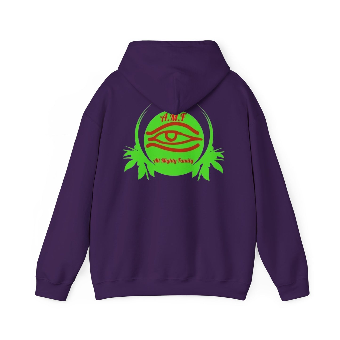 Unisex Heavy Blend™ AMF Hooded Sweatshirt - A.M.F. Design for Family Bonding