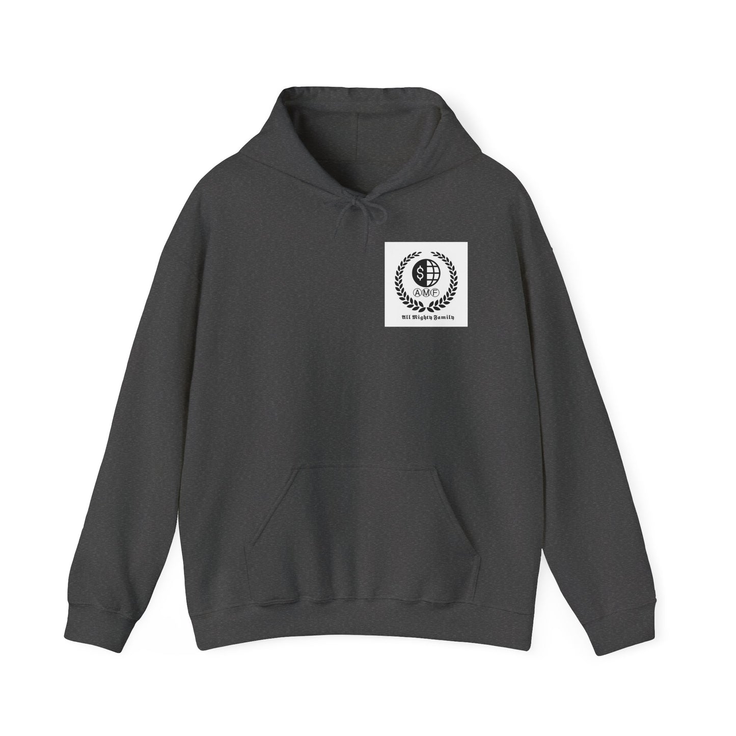 Unisex Heavy Blend™ AMF Hooded Sweatshirt - A.M.F. Design for Family Bonding