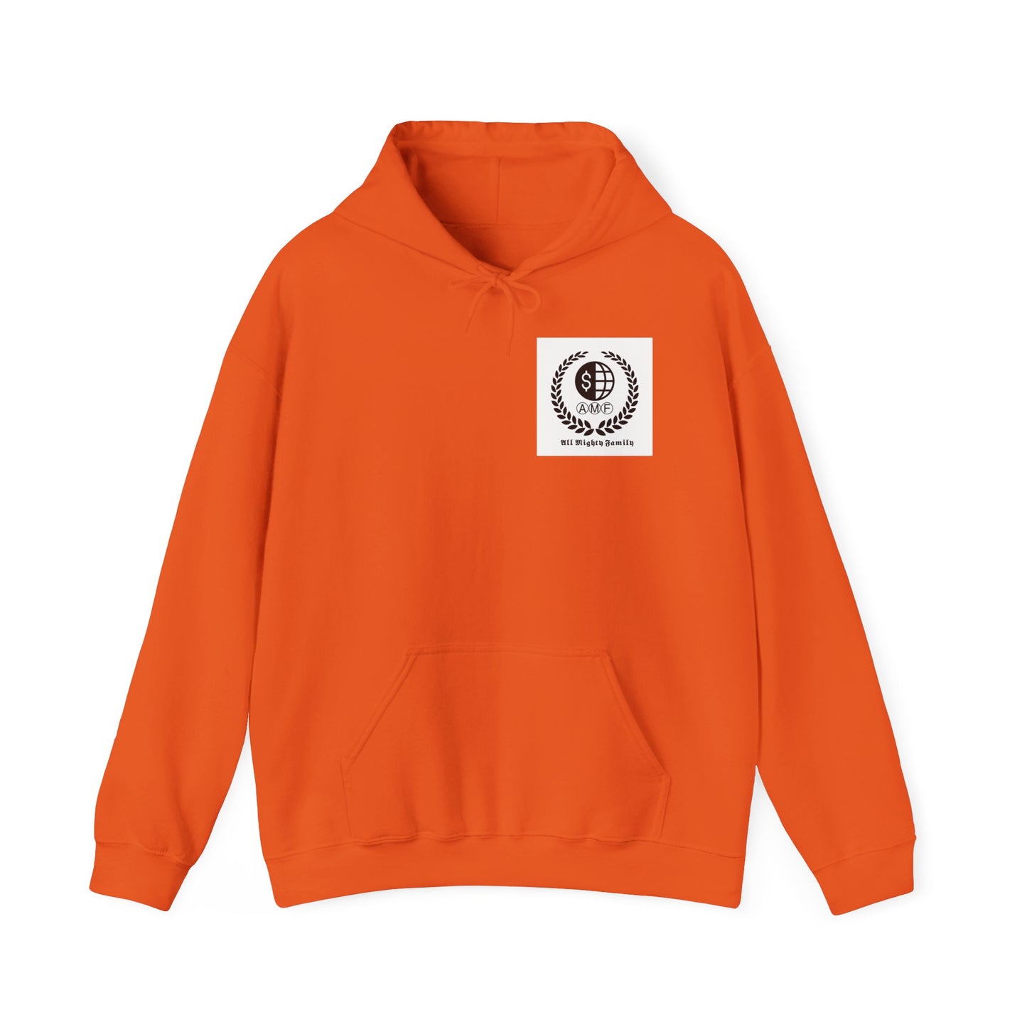 Unisex Heavy Blend™ AMF Hooded Sweatshirt - A.M.F. Design for Family Bonding