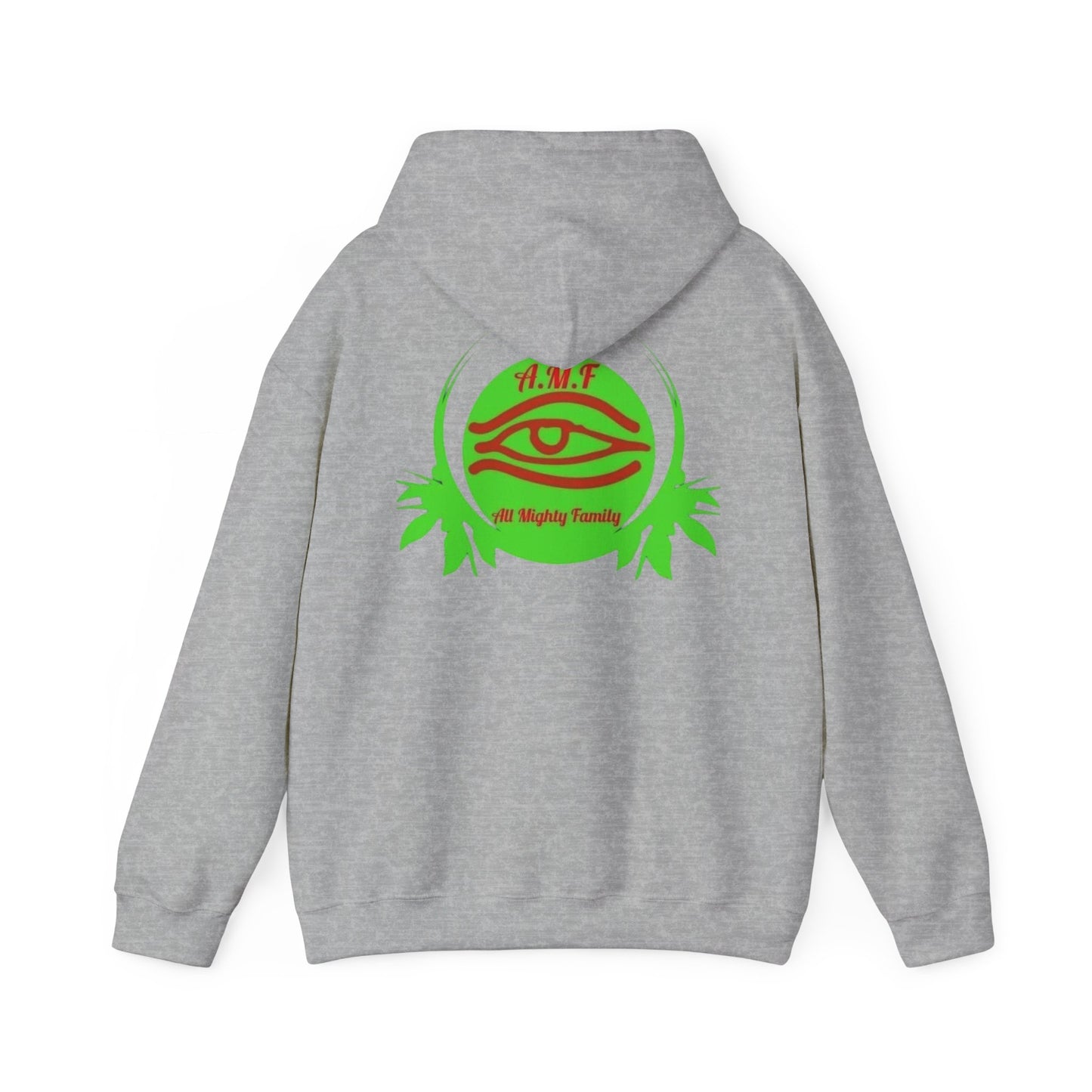 Unisex Heavy Blend™ AMF Hooded Sweatshirt - A.M.F. Design for Family Bonding