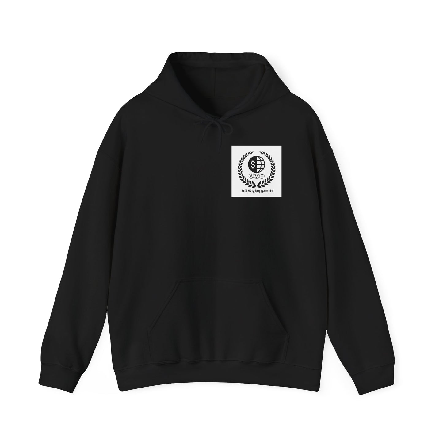 Unisex Heavy Blend™ AMF Hooded Sweatshirt - A.M.F. Design for Family Bonding