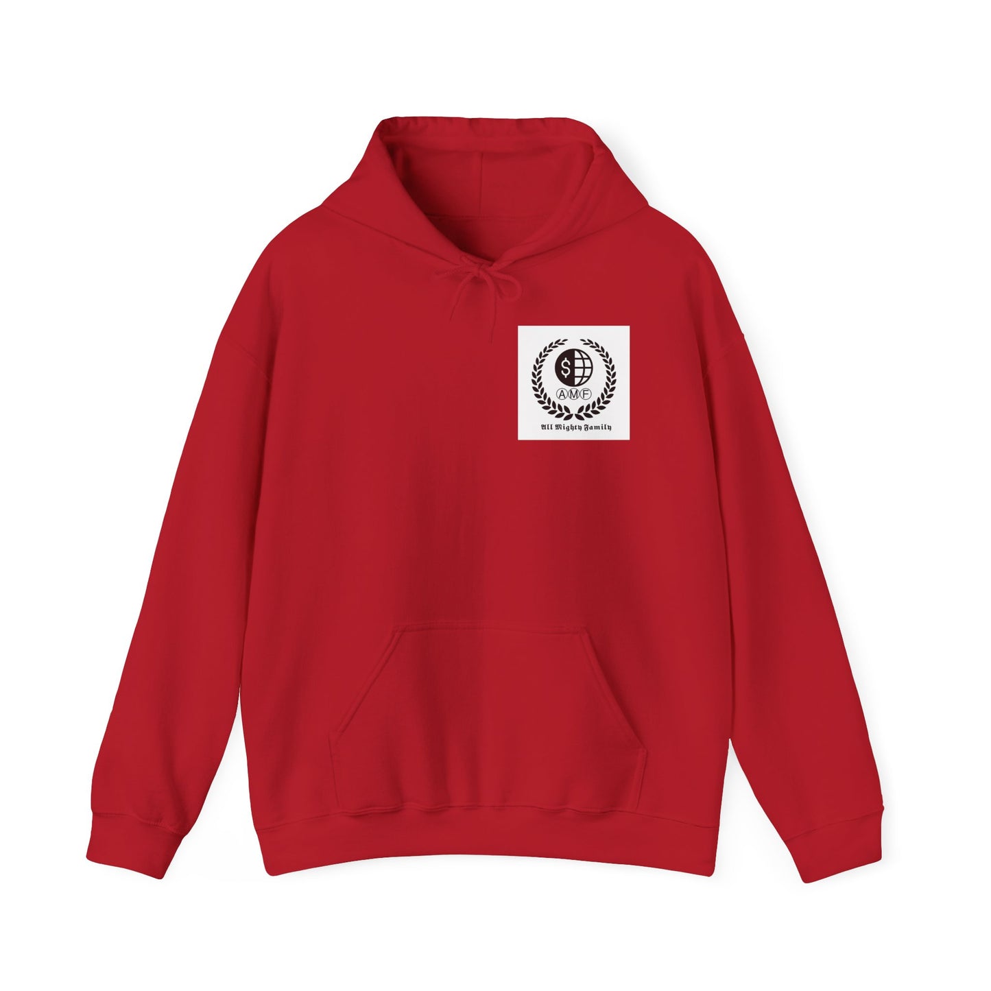 Unisex Heavy Blend™ AMF Hooded Sweatshirt - A.M.F. Design for Family Bonding