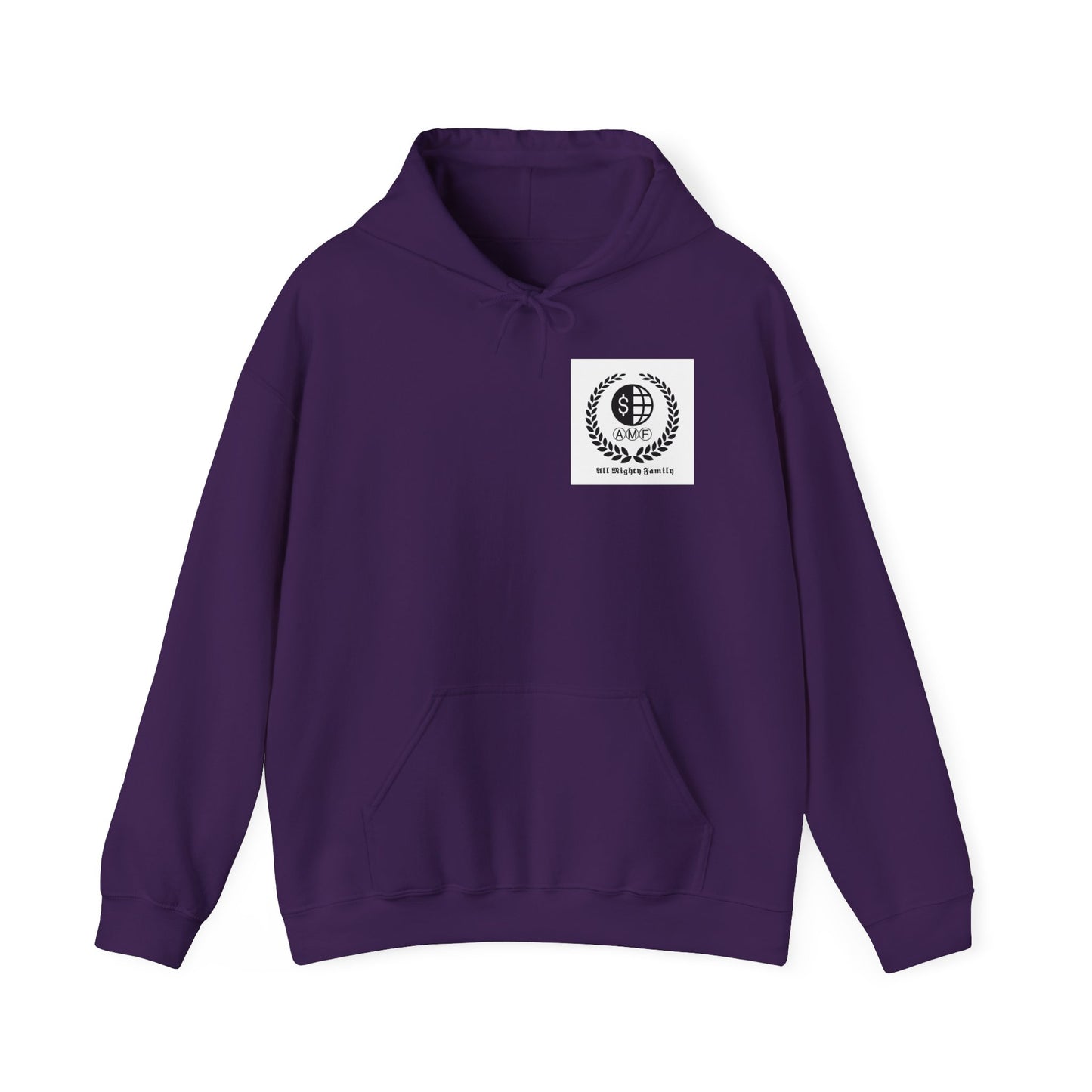 Unisex Heavy Blend™ AMF Hooded Sweatshirt - A.M.F. Design for Family Bonding