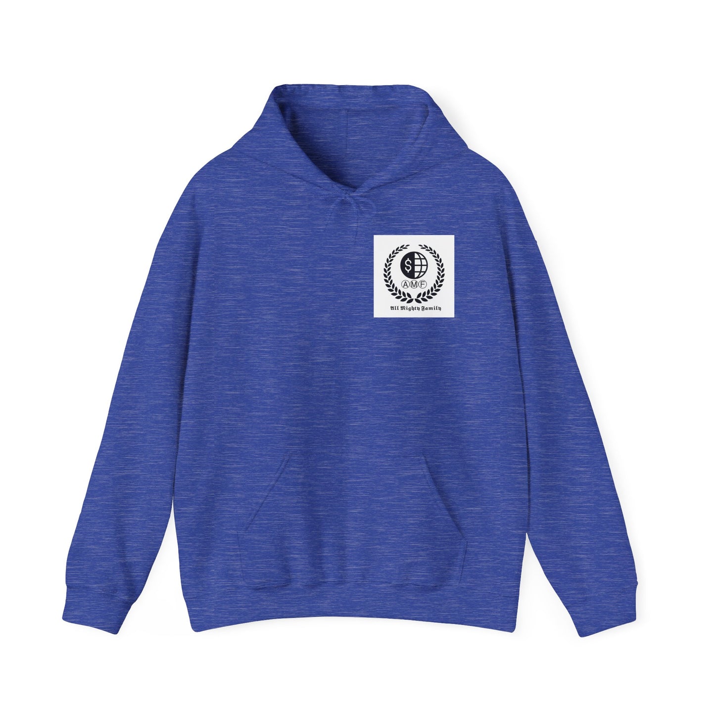 Unisex Heavy Blend™ AMF Hooded Sweatshirt - A.M.F. Design for Family Bonding