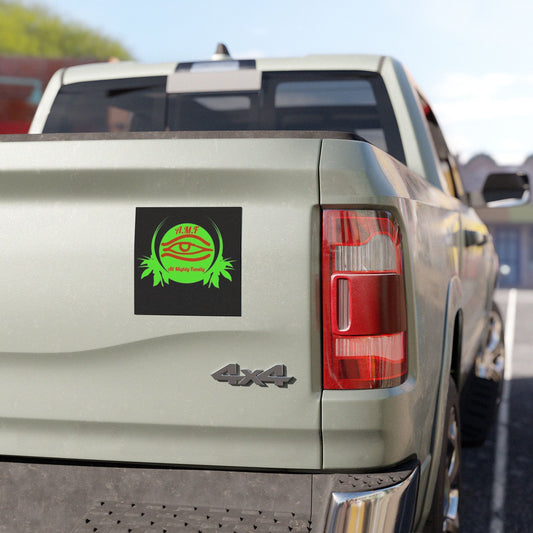 AMF Car Magnets, Family Stickers, Vehicle Décor, Eyeball Design, Personalized Gifts for Celebrations