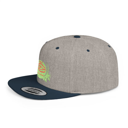 Mystical Eye Flat Bill Snapback Cap - Trendy Streetwear Hat
