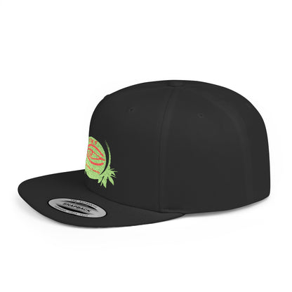 Mystical Eye Flat Bill Snapback Cap - Trendy Streetwear Hat