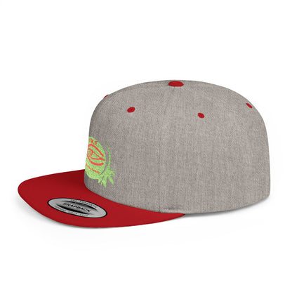 Mystical Eye Flat Bill Snapback Cap - Trendy Streetwear Hat