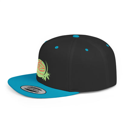 Mystical Eye Flat Bill Snapback Cap - Trendy Streetwear Hat
