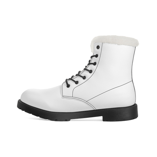 Boots — AMF Skull Leather & Fur Boot Patch Set