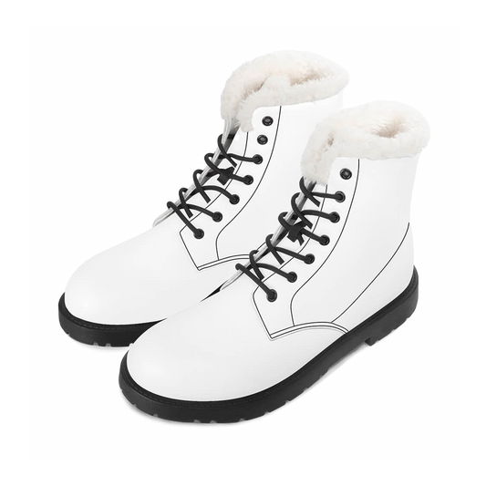 Boots — AMF Skull Leather & Fur Boot Patch Set