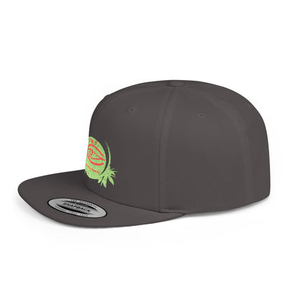 Mystical Eye Flat Bill Snapback Cap - Trendy Streetwear Hat