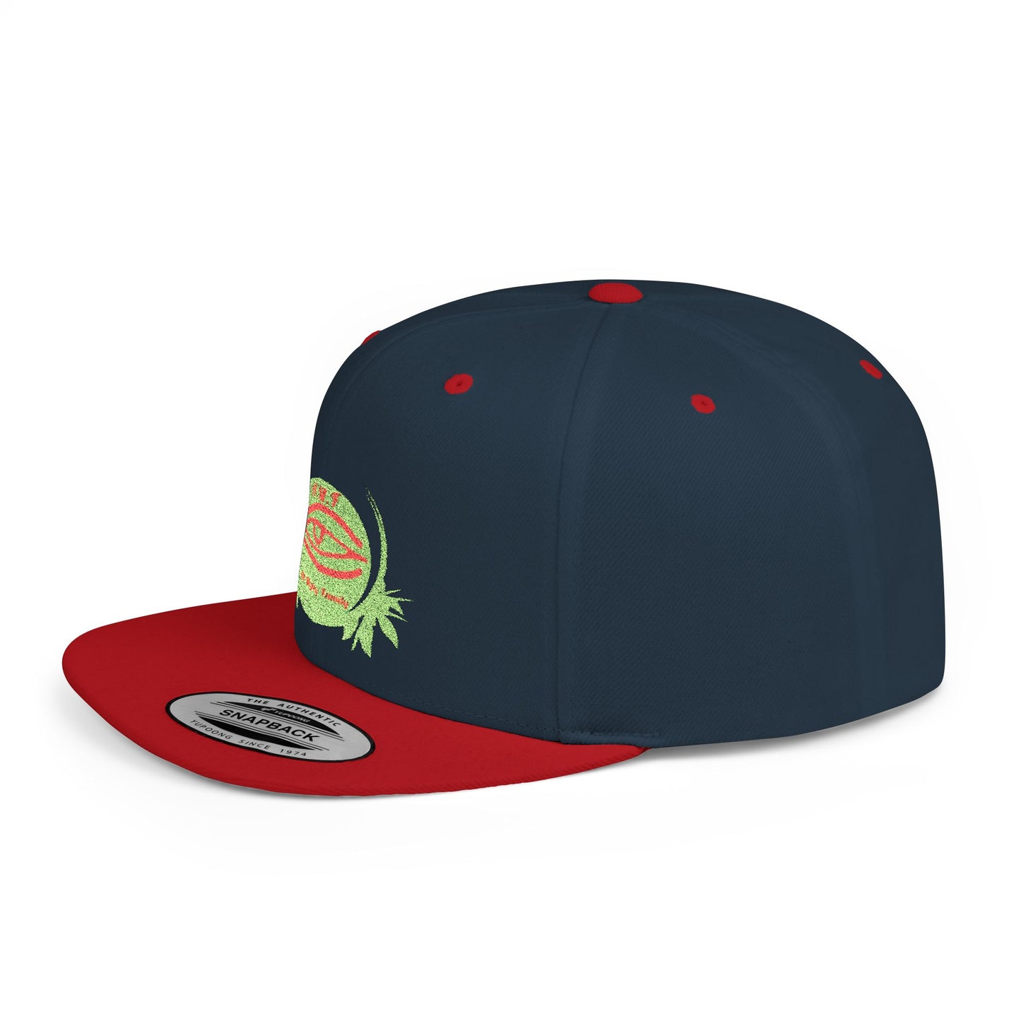 Mystical Eye Flat Bill Snapback Cap - Trendy Streetwear Hat
