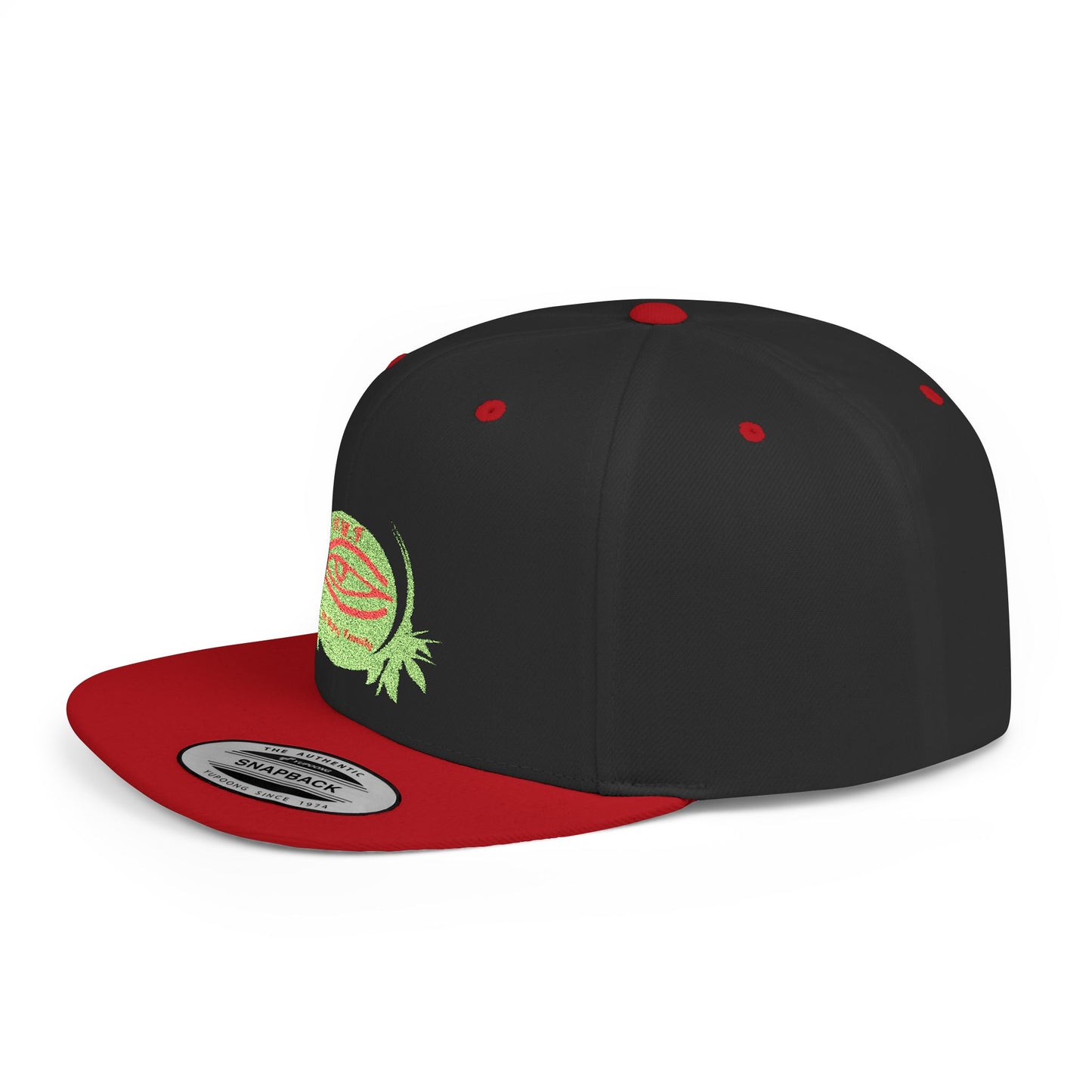 Mystical Eye Flat Bill Snapback Cap - Trendy Streetwear Hat