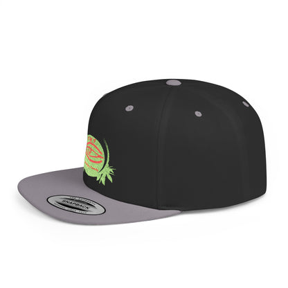 Mystical Eye Flat Bill Snapback Cap - Trendy Streetwear Hat