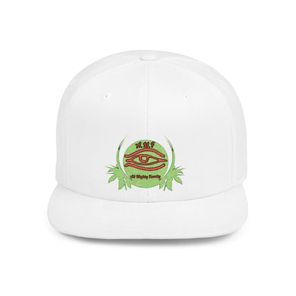 Mystical Eye Flat Bill Snapback Cap - Trendy Streetwear Hat