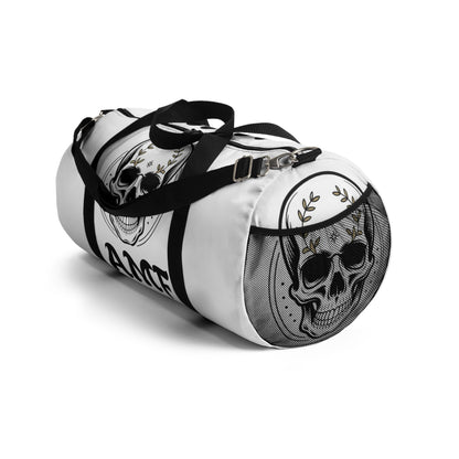 Skull AMF Graphic Duffel Bag – Gothic Travel & Gym Bag
